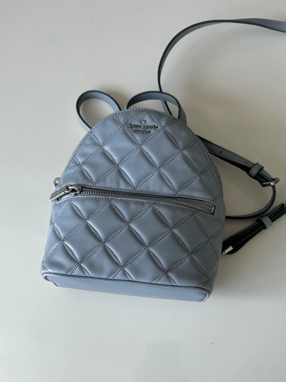 KATE SPADE LEATHER NATALIA MINI CONVERTIBLE BACKPACK BAG
